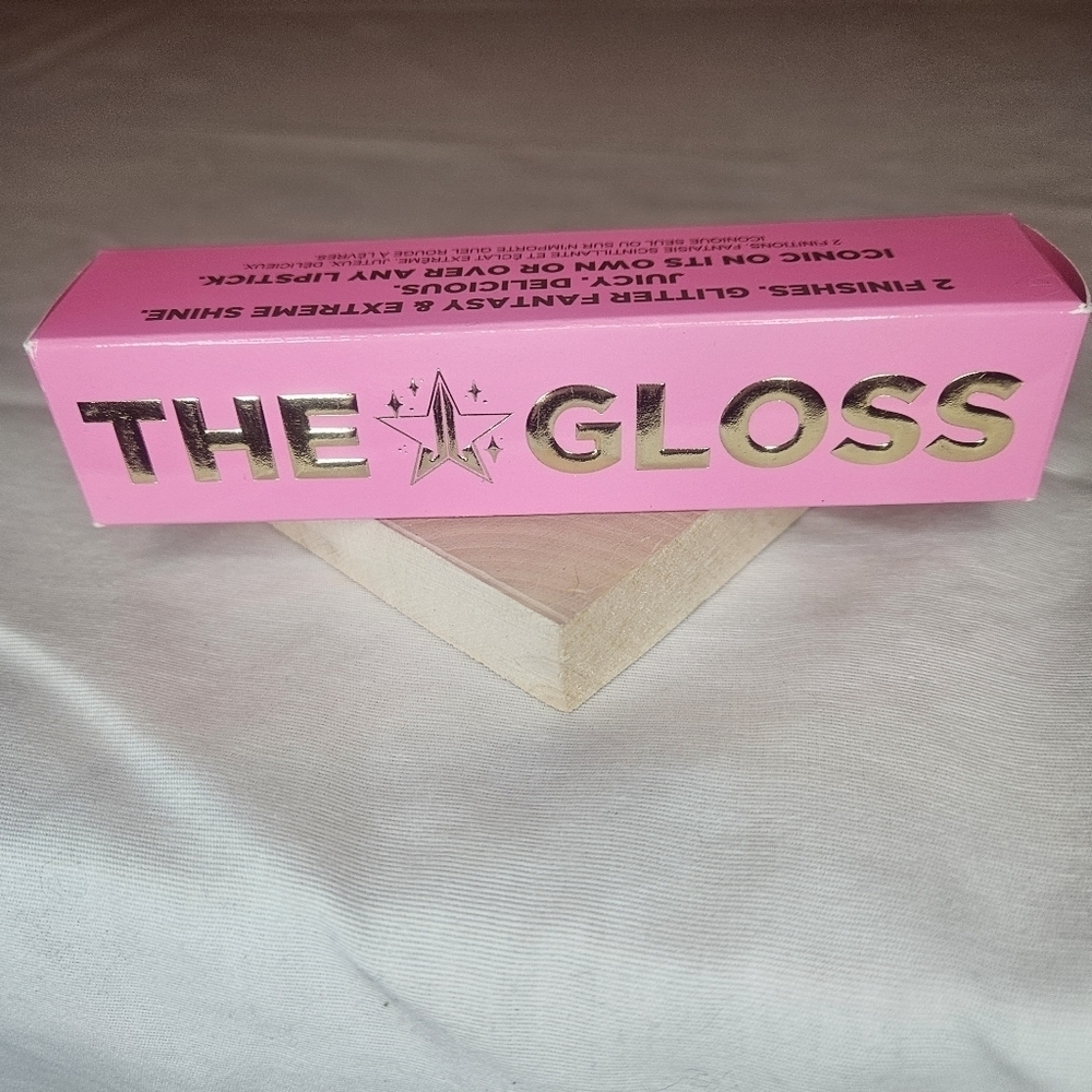 Jeffree Star Sheer Purple Glitter Lip Gloss Sequin Glass The Gloss - Picture 2 of 5